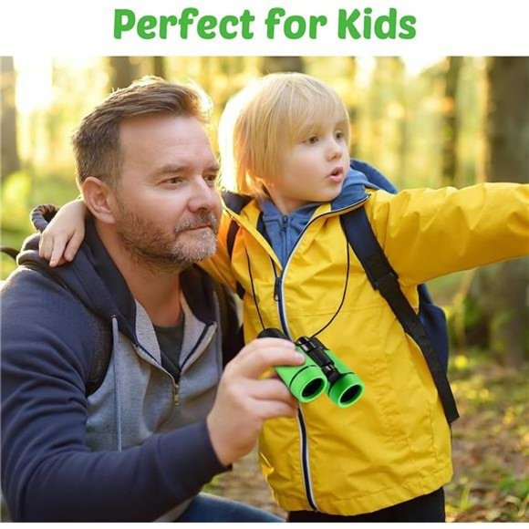 9 Pack Shockproof Mini Compact Binoculars for Kids 3-12 Years, 9 Colors - Picture 7 of 7